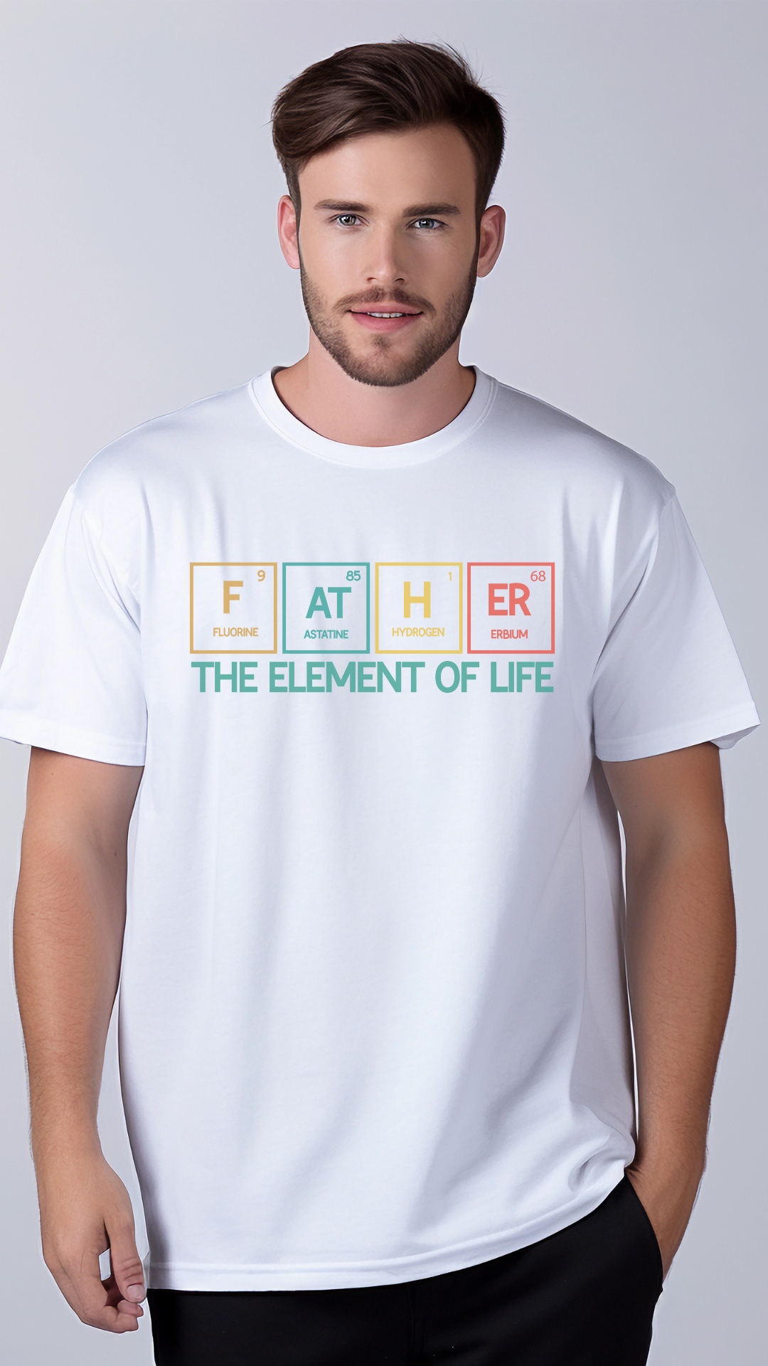 Father's Periodic Table Funny Shirt