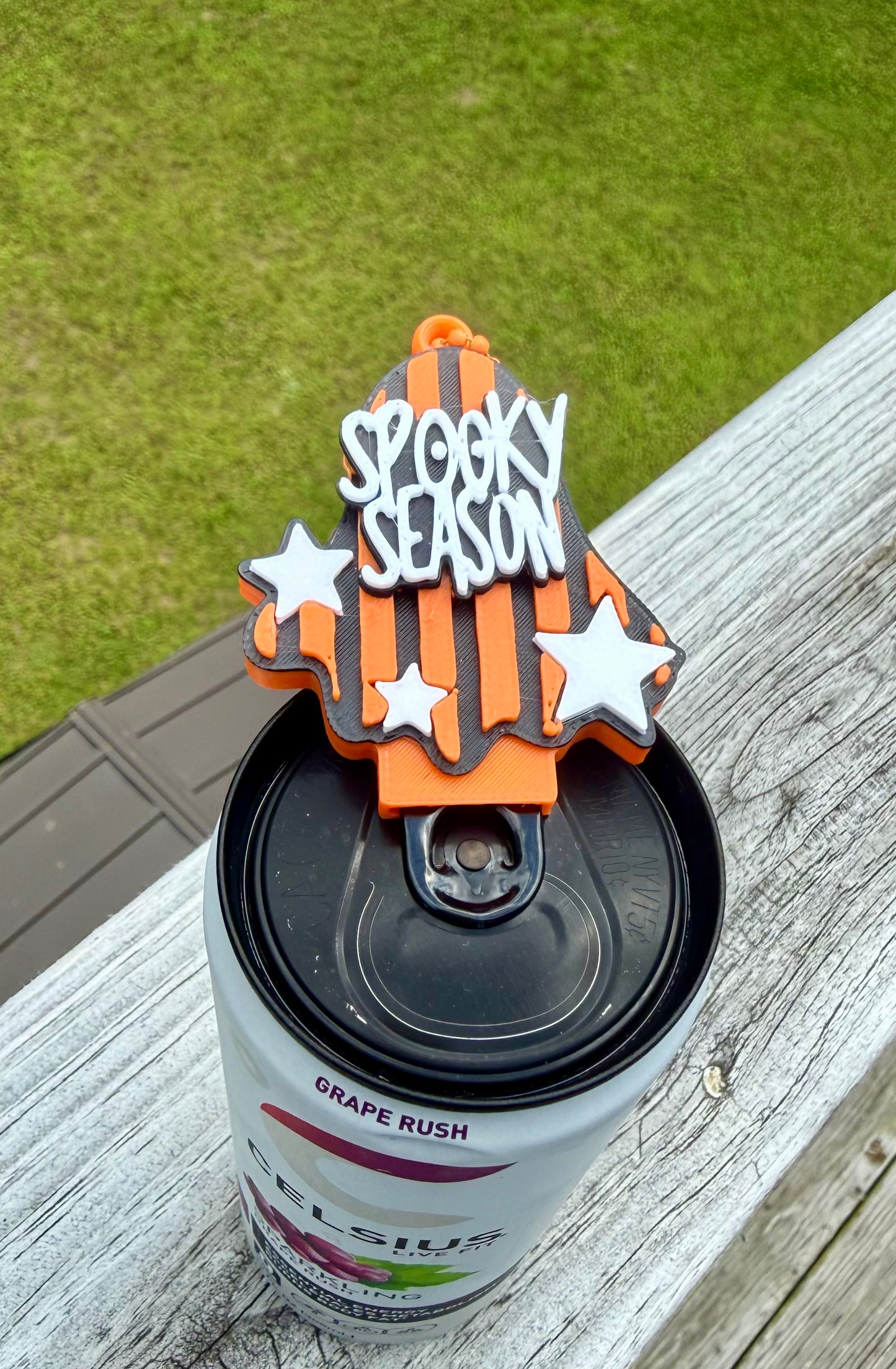 Spooky Season Ghost Soda Tab Opener