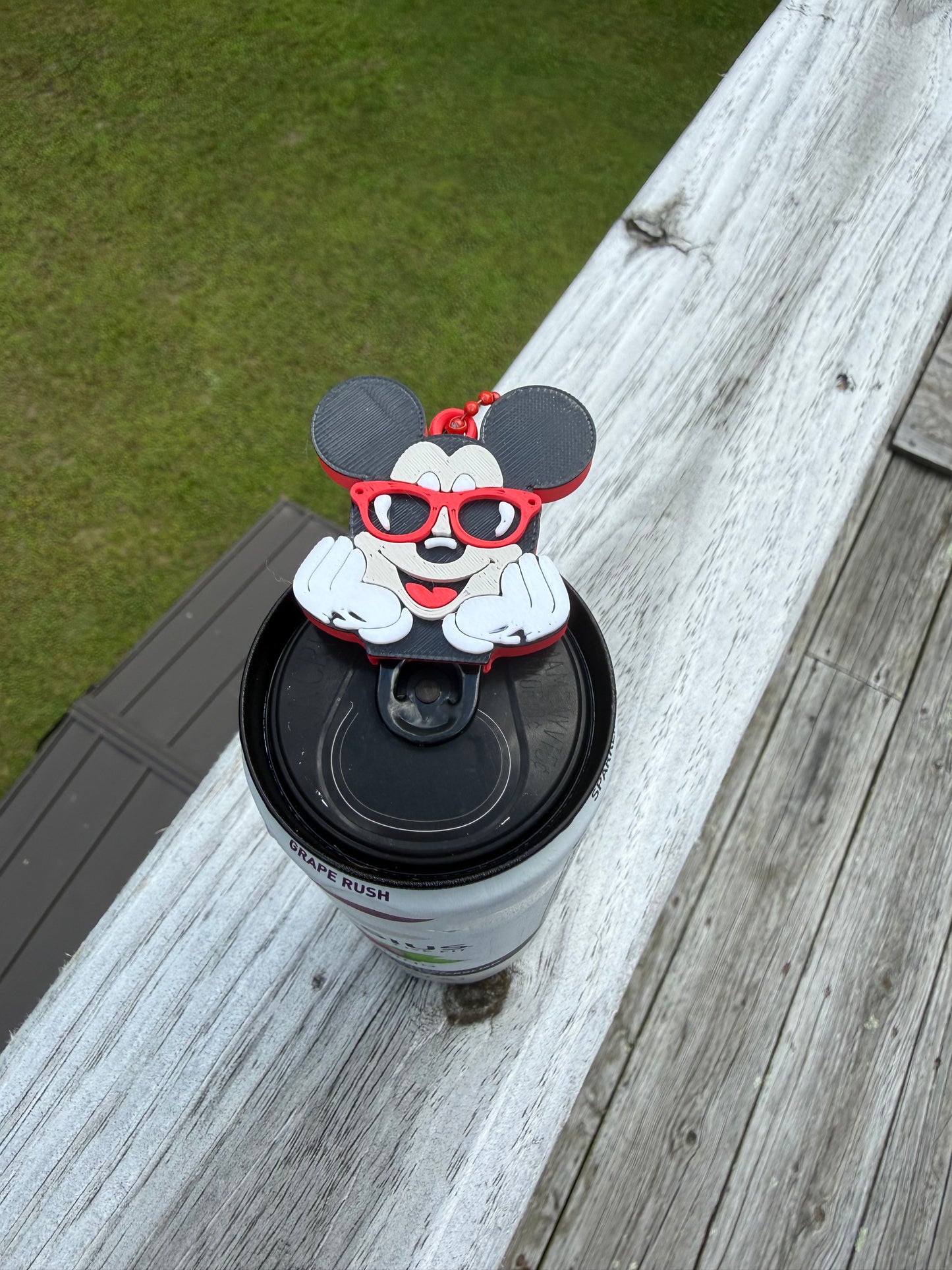 Male Mouse Sunglasses Soda Tab Opener